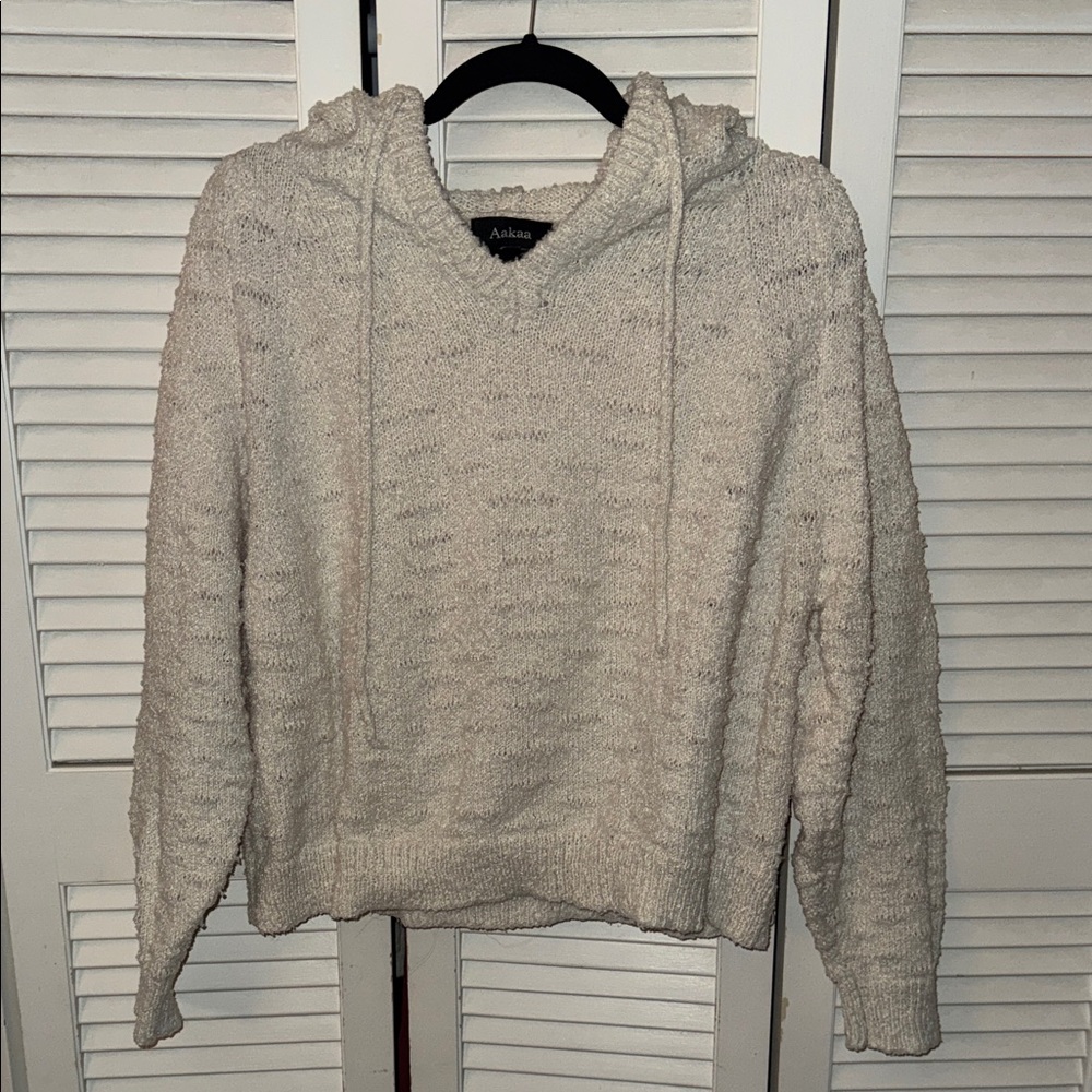 Aakaa Cream Women's Sweater